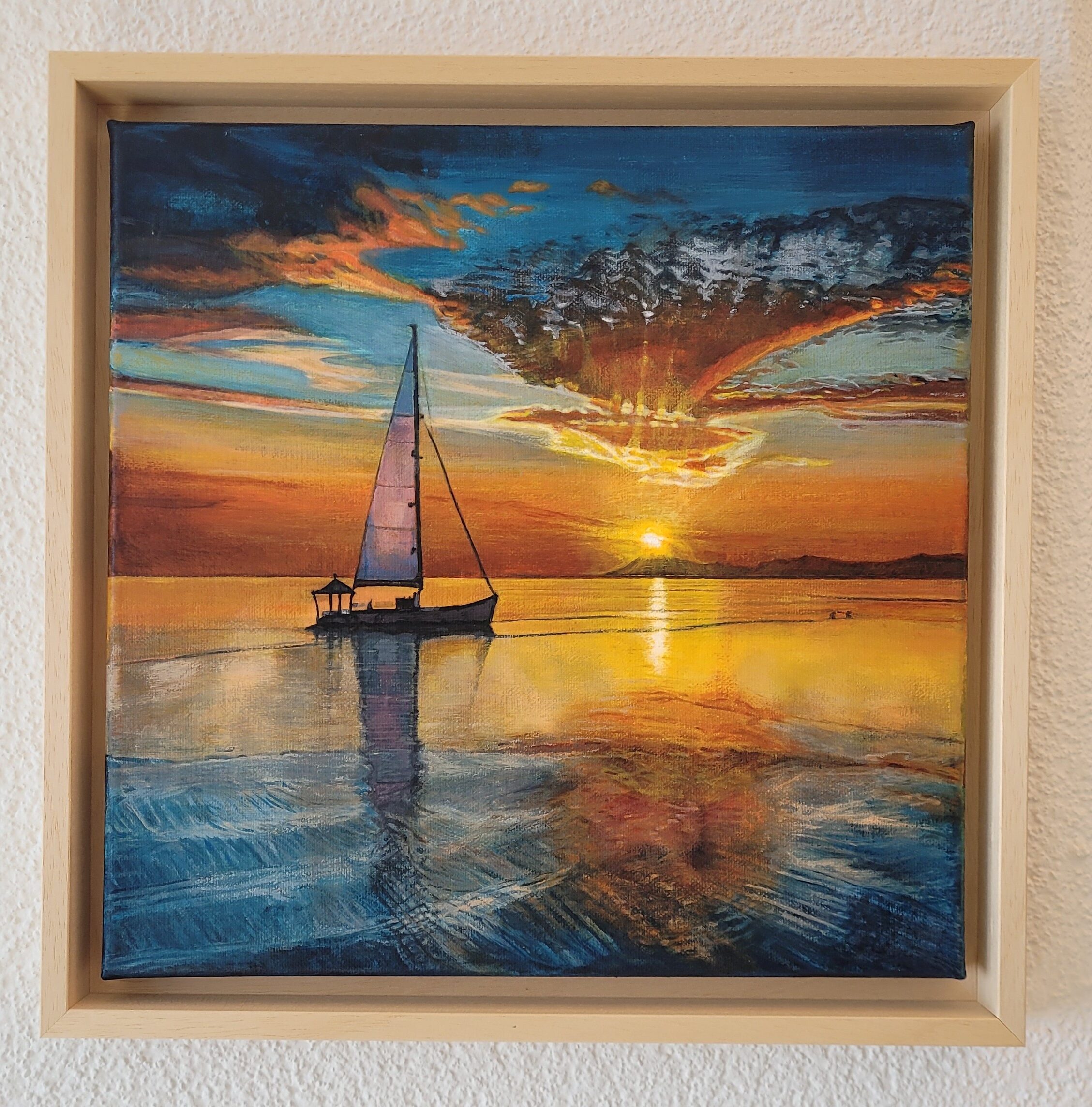 Issykkol-See 30x30 cm